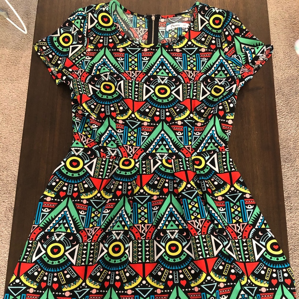Patterned dress
